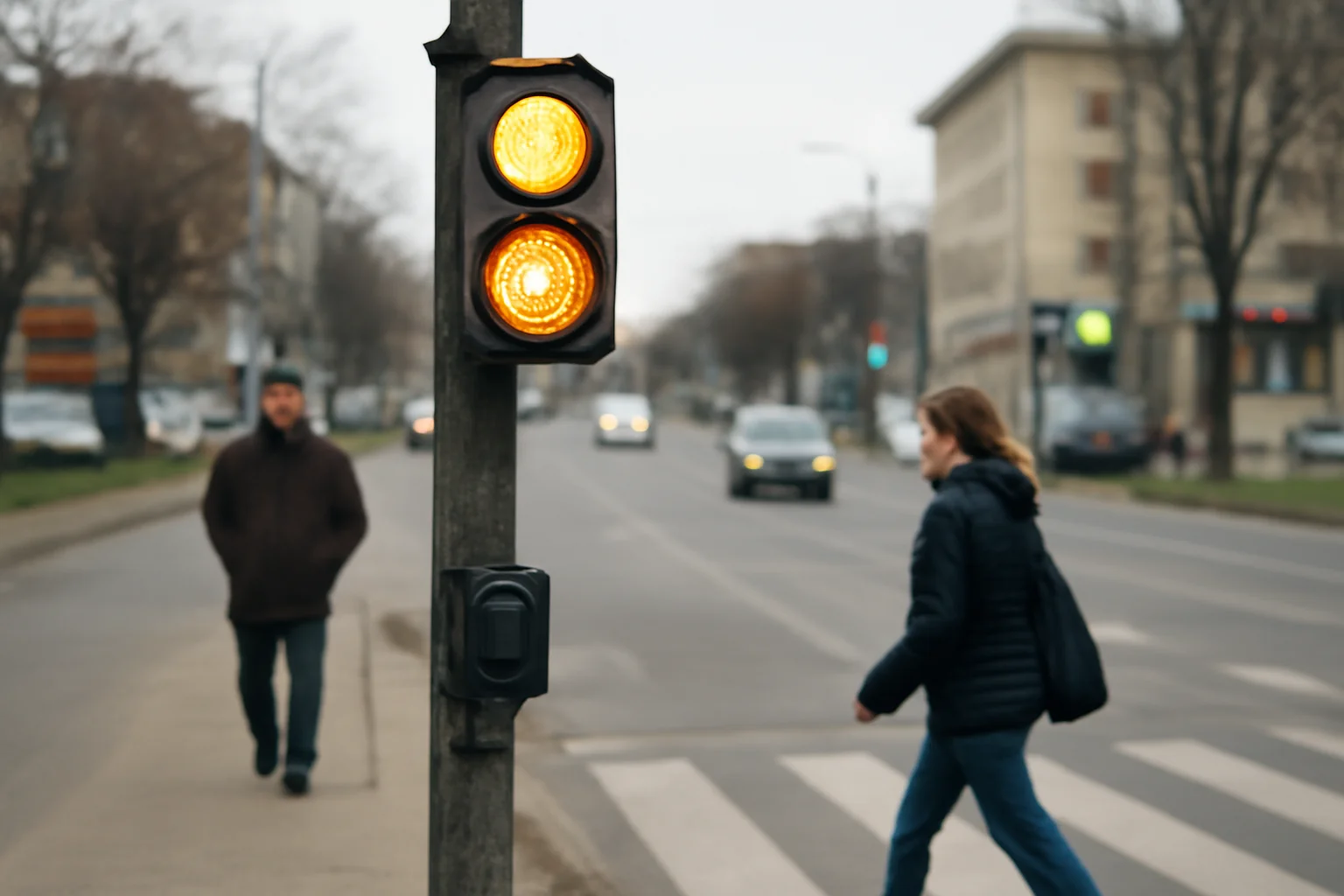 Semafoare cu buton, noi măsuri pentru siguranța pietonilor în Pitești