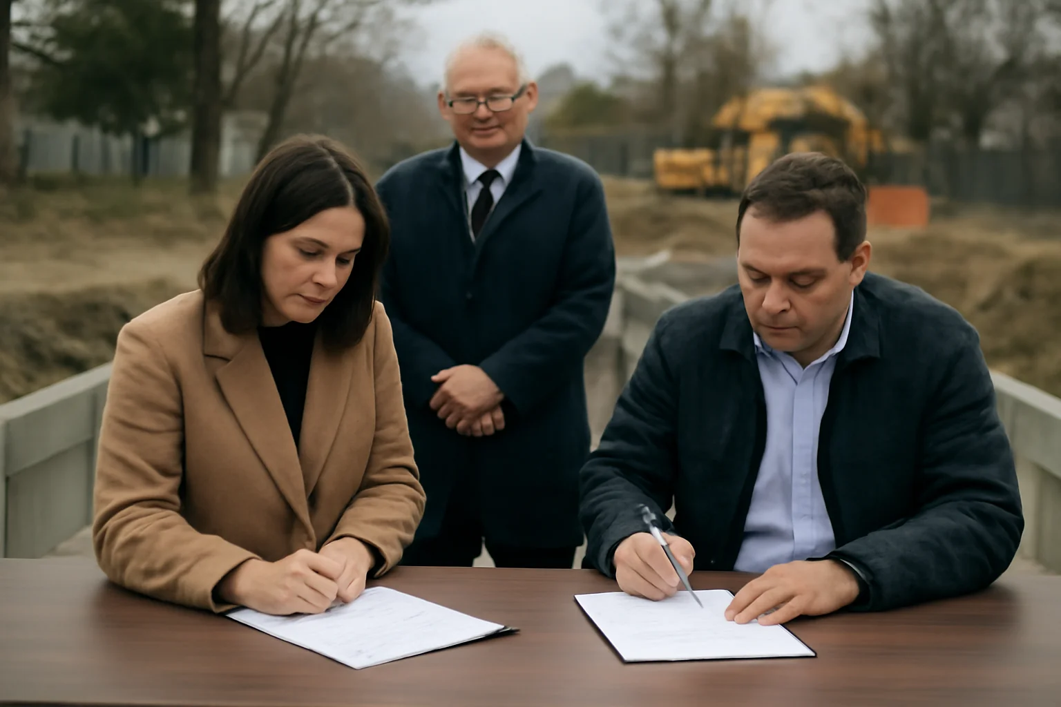 Contract pentru platforme de containere îngropate semnat la Pitești