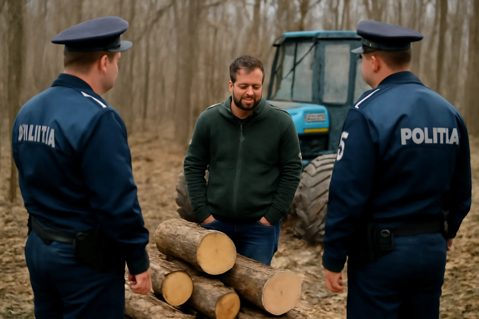Controale la transporturile de lemn în județul Argeș. Rezultatele anunțate la Pitești