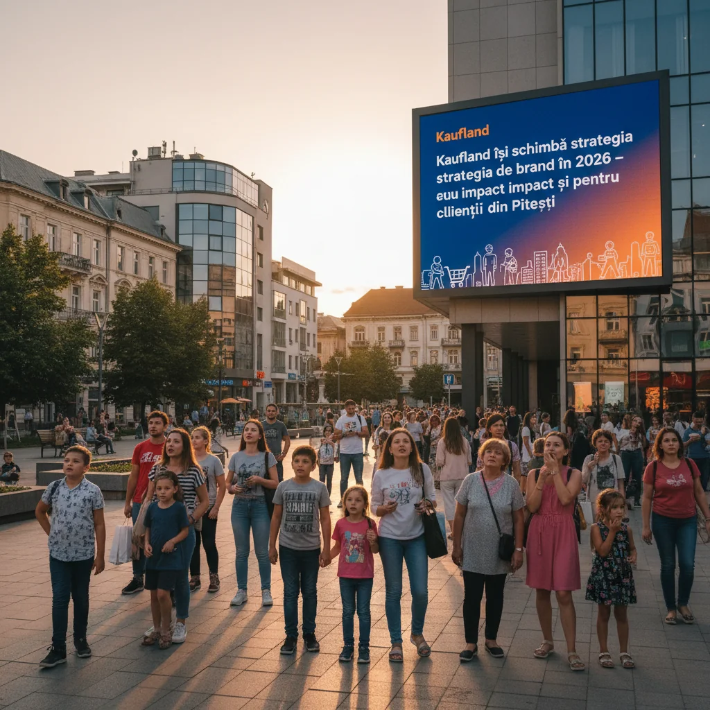 Kaufland anunță schimbare de strategie de brand din 2026, cu efect și în magazinele din Pitești