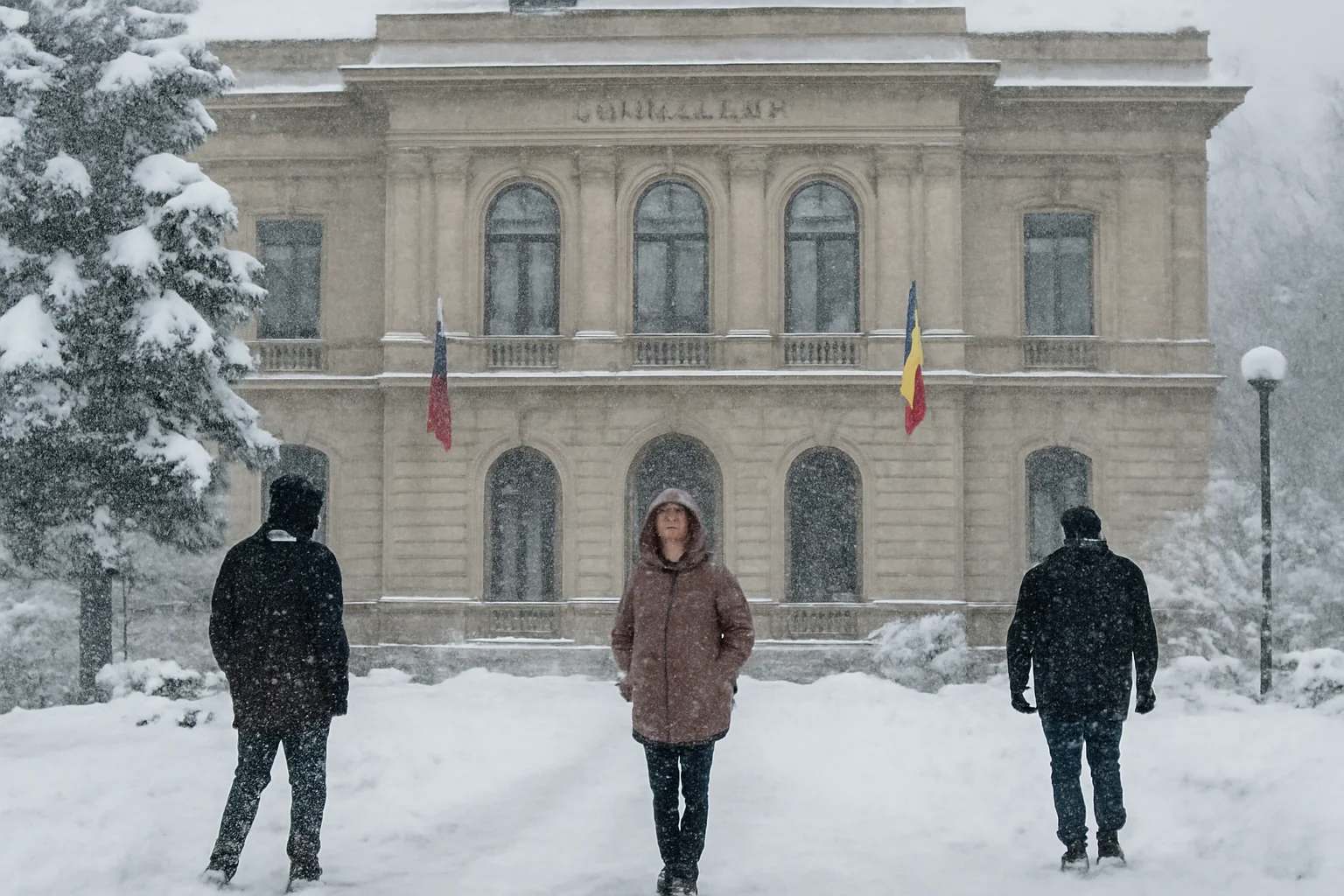Primăria Pitești avertizează asupra unei perioade de iarnă severe cu ninsori abundente