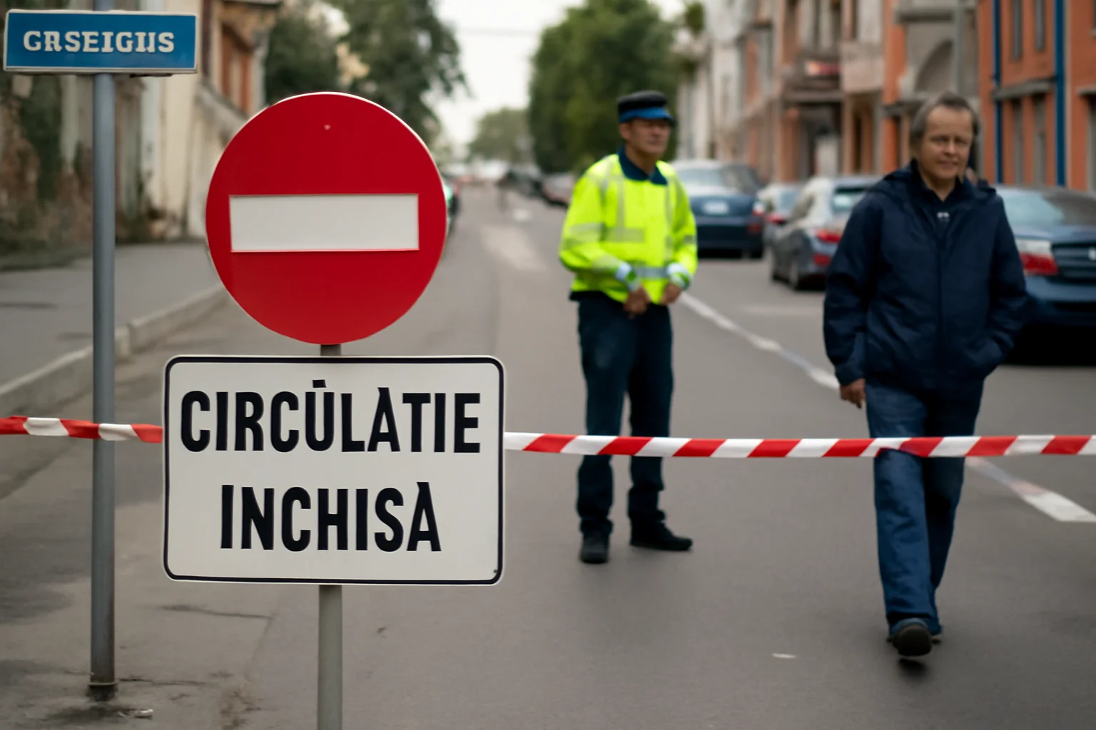 Trafic restricționat pe strada Gheorghe Doja din Pitești între 13 și 21 februarie 2026