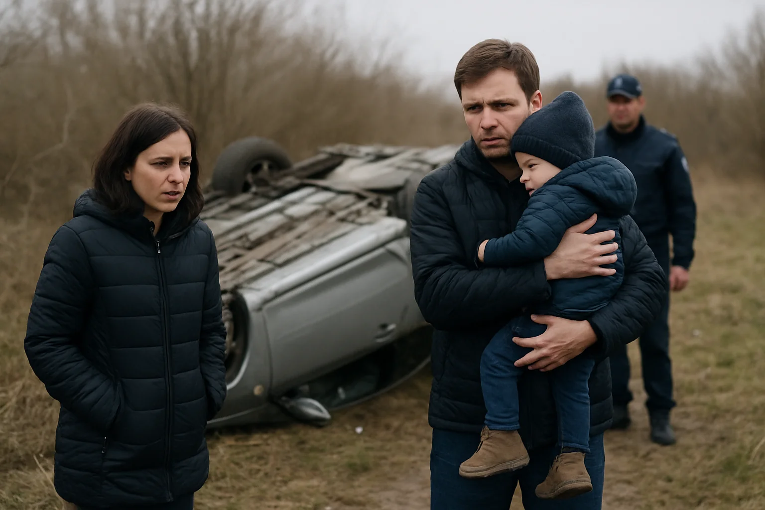 Accident grav pe DN1: Copil decedat, cinci răniți după răsturnare