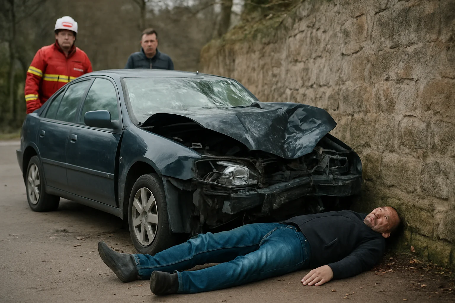 Accident mortal în Suceava: Șofer decedat după impact cu zid