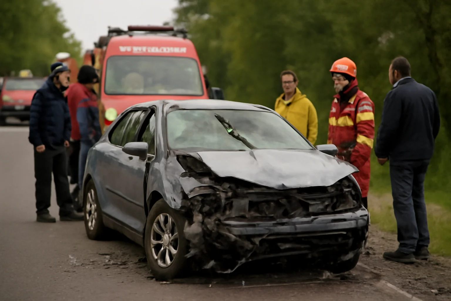 Accident rutier grav la Drăganu, aproape de Pitești: copil de 3 ani rănit în stare gravă