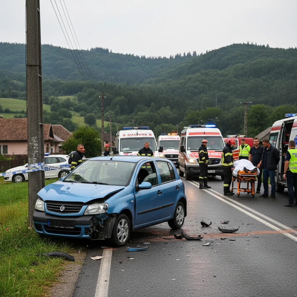 Adolescent de 16 ani din Argeș mort într-un accident rutier. Caz investigat de poliție la Pitești