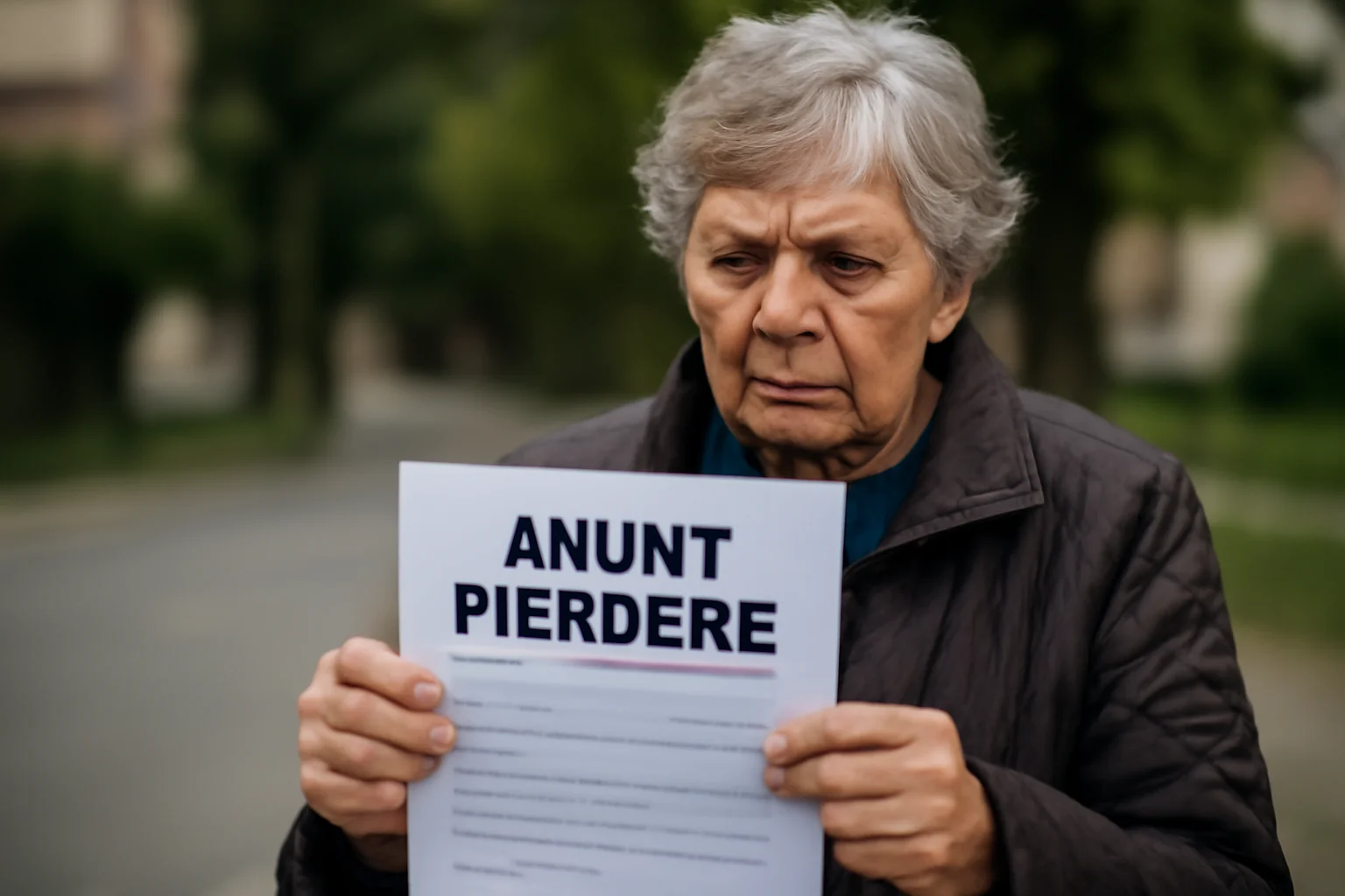 Alertă pentru obiecte pierdute în oraș