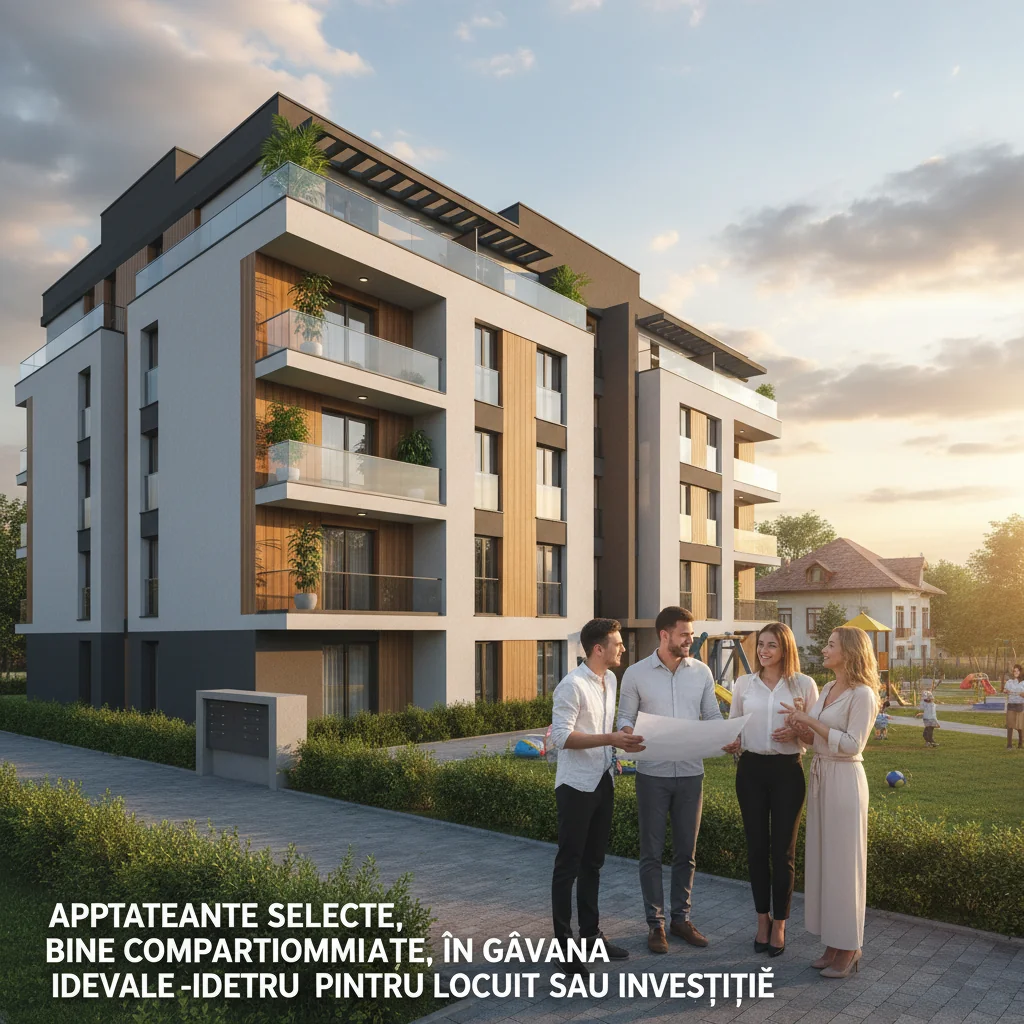 Apartamente bine compartimentate în Găvana – ideale pentru locuit și investiție