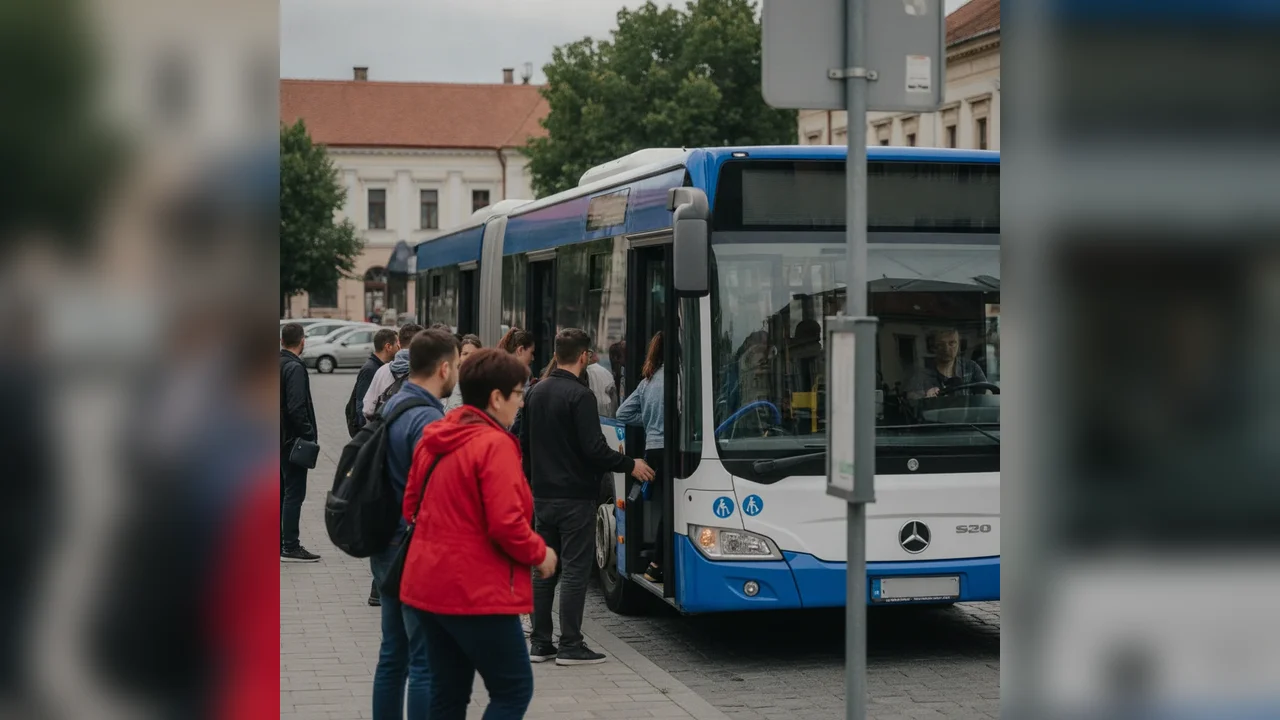Autobuz suplimentar pe linia M12 în Bradu, de azi, din cauza lucrărilor pe DJ 659