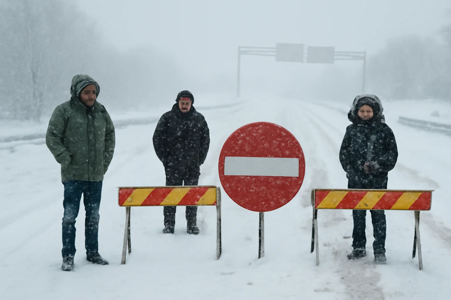 Autostrada A1 Pitești–București închisă temporar din cauza ninsorilor abundente