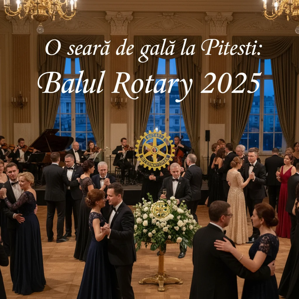 Balul Rotary 2025, o seară de gală la Pitești