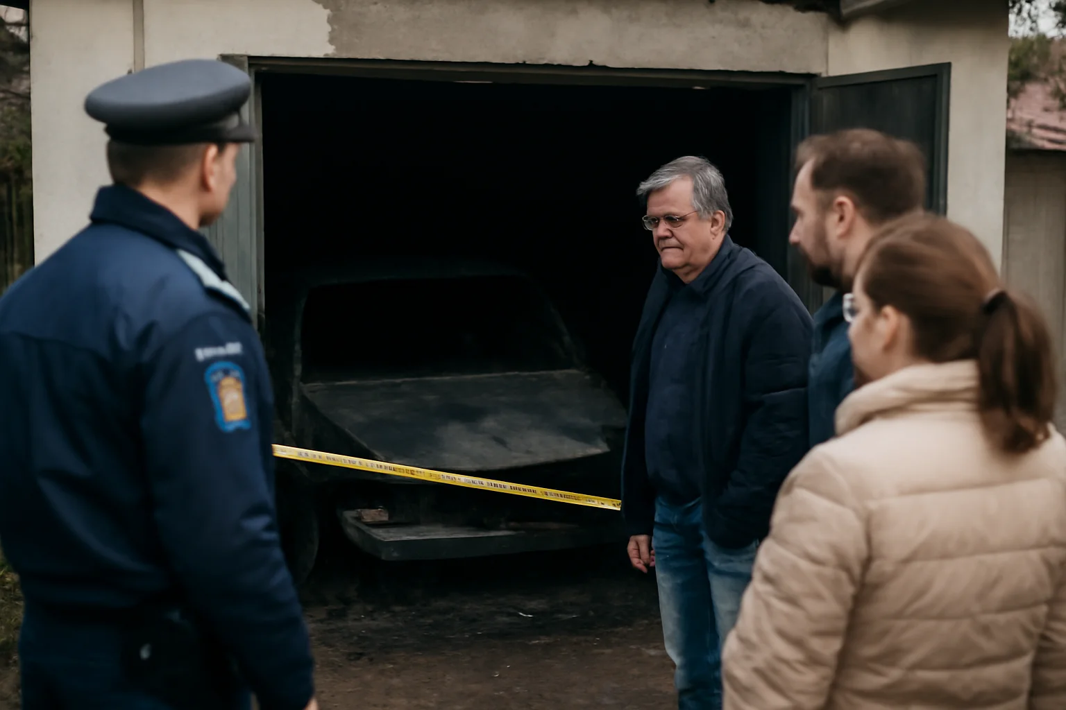 Bărbat descoperit ars mortal într-un garaj din județul Argeș