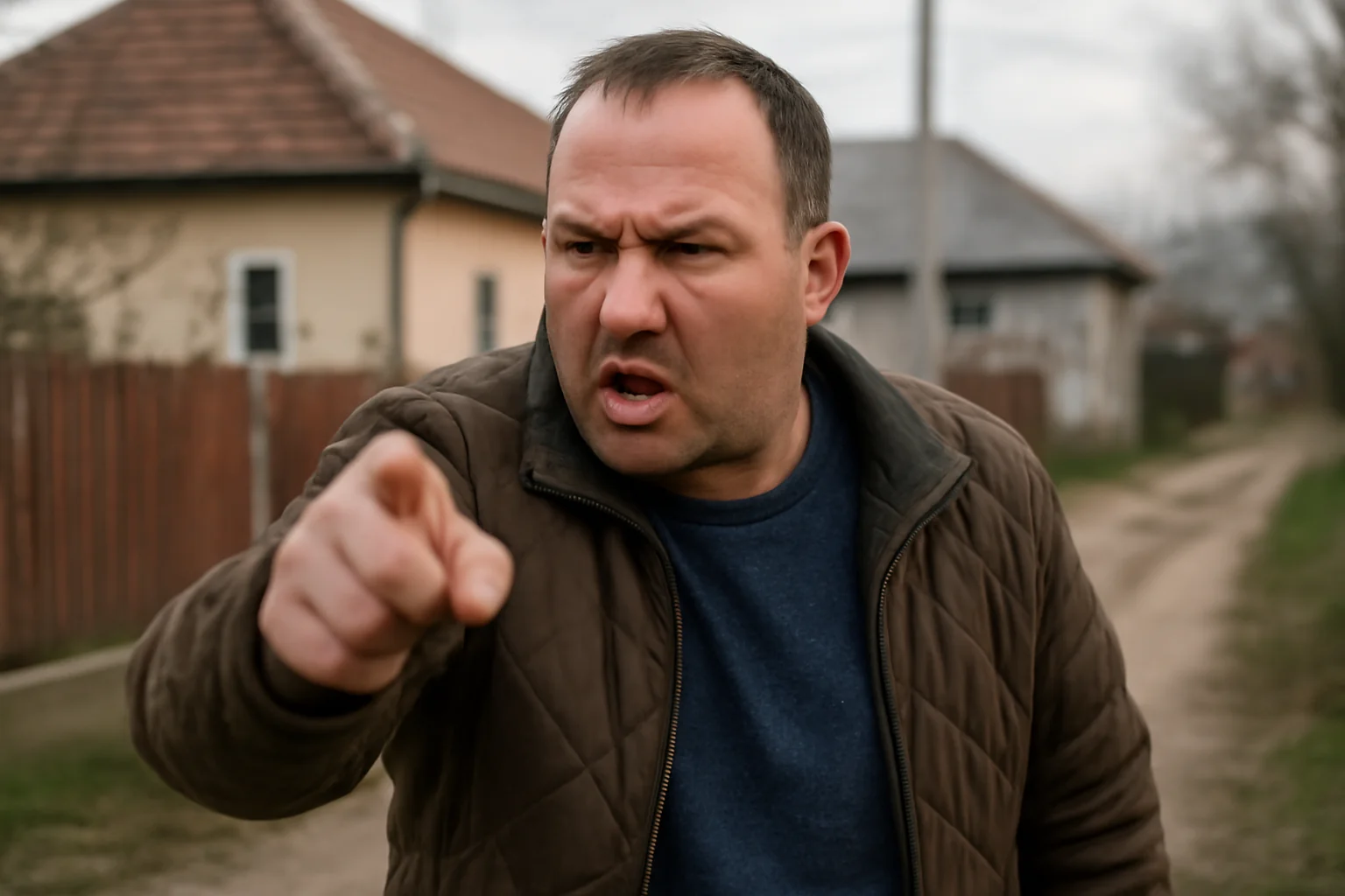 Bărbat din județul Argeș își terorizează vecinii, promițând că îi va ucide și că le va incendia locuințele