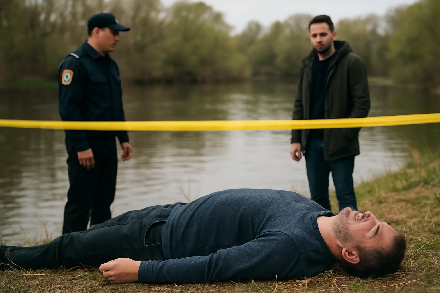 Bărbat găsit mort într-o baltă, în timpul pescuitului