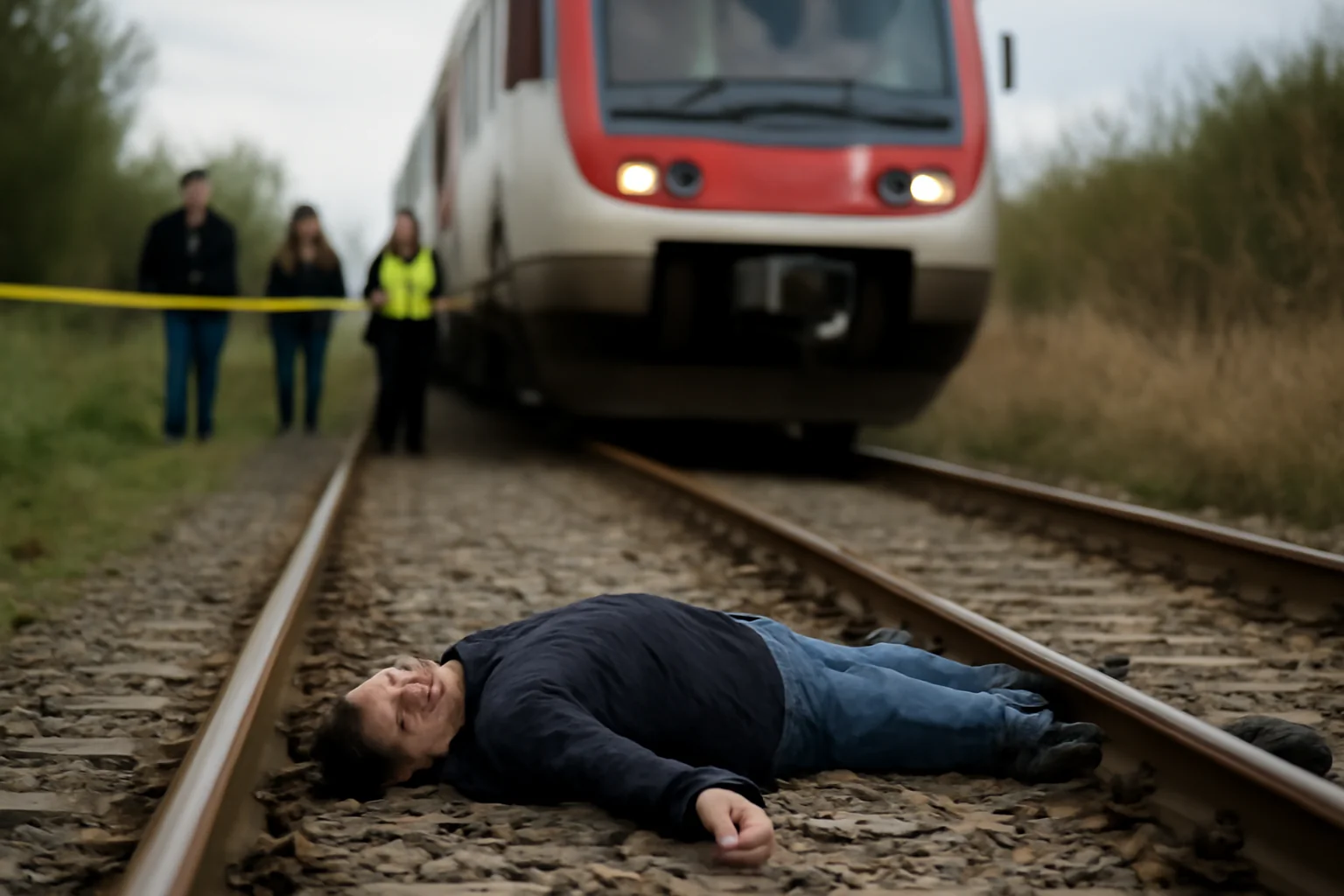 Bărbat mort după ce a fost lovit de tren în Pitești