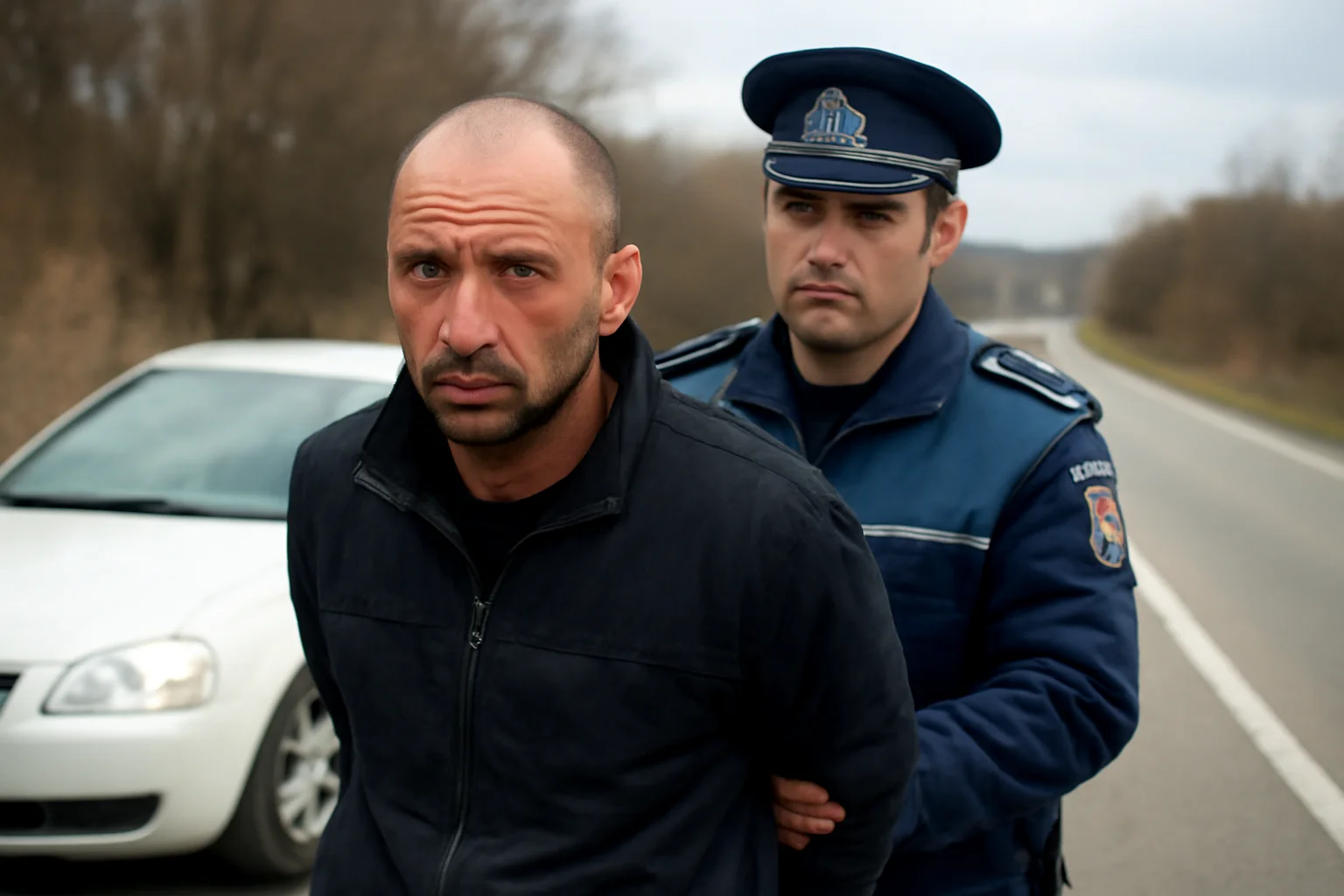 Bărbat prins în trafic după o urmărire în Argeș