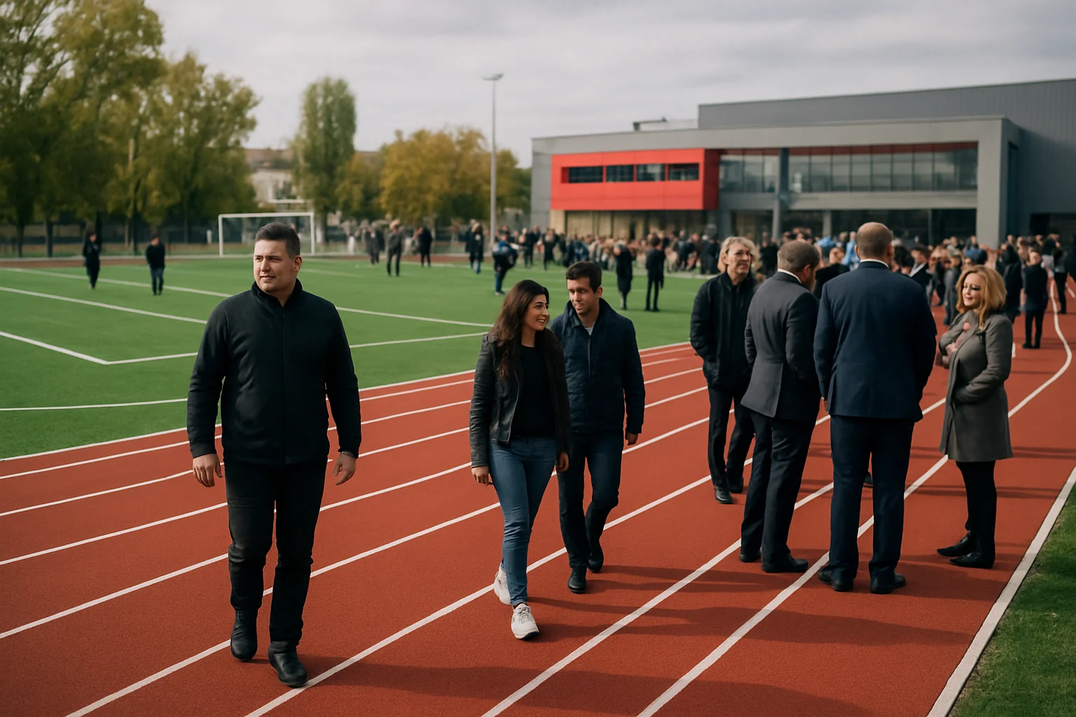 Baza sportivă Anghel Saligny Pitești, recepționată oficial