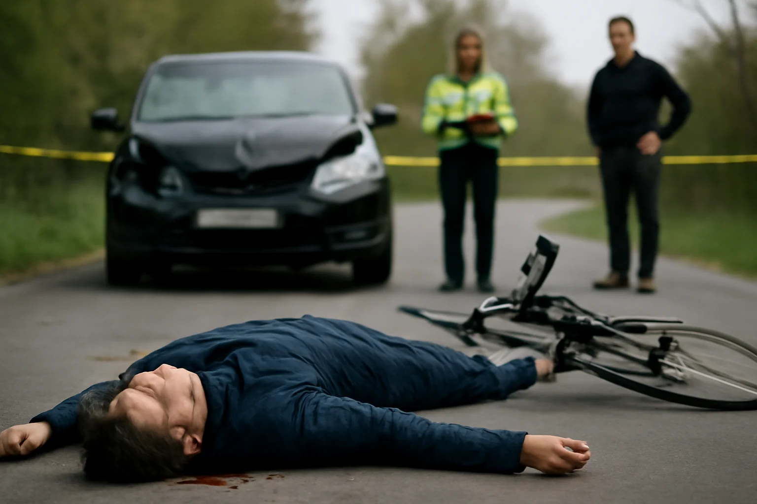 Biciclist lovit mortal într-un grav accident rutier