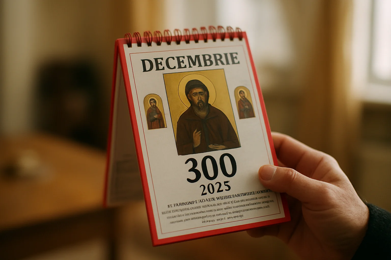 Calendar ortodox – 2025-12-30