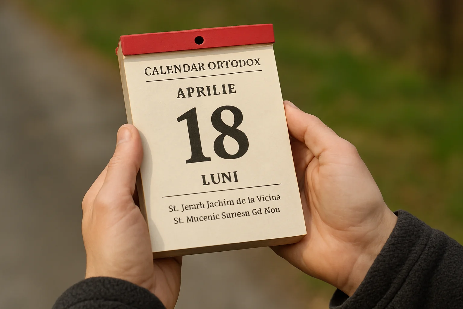 Calendar ortodox – 2026-04-18