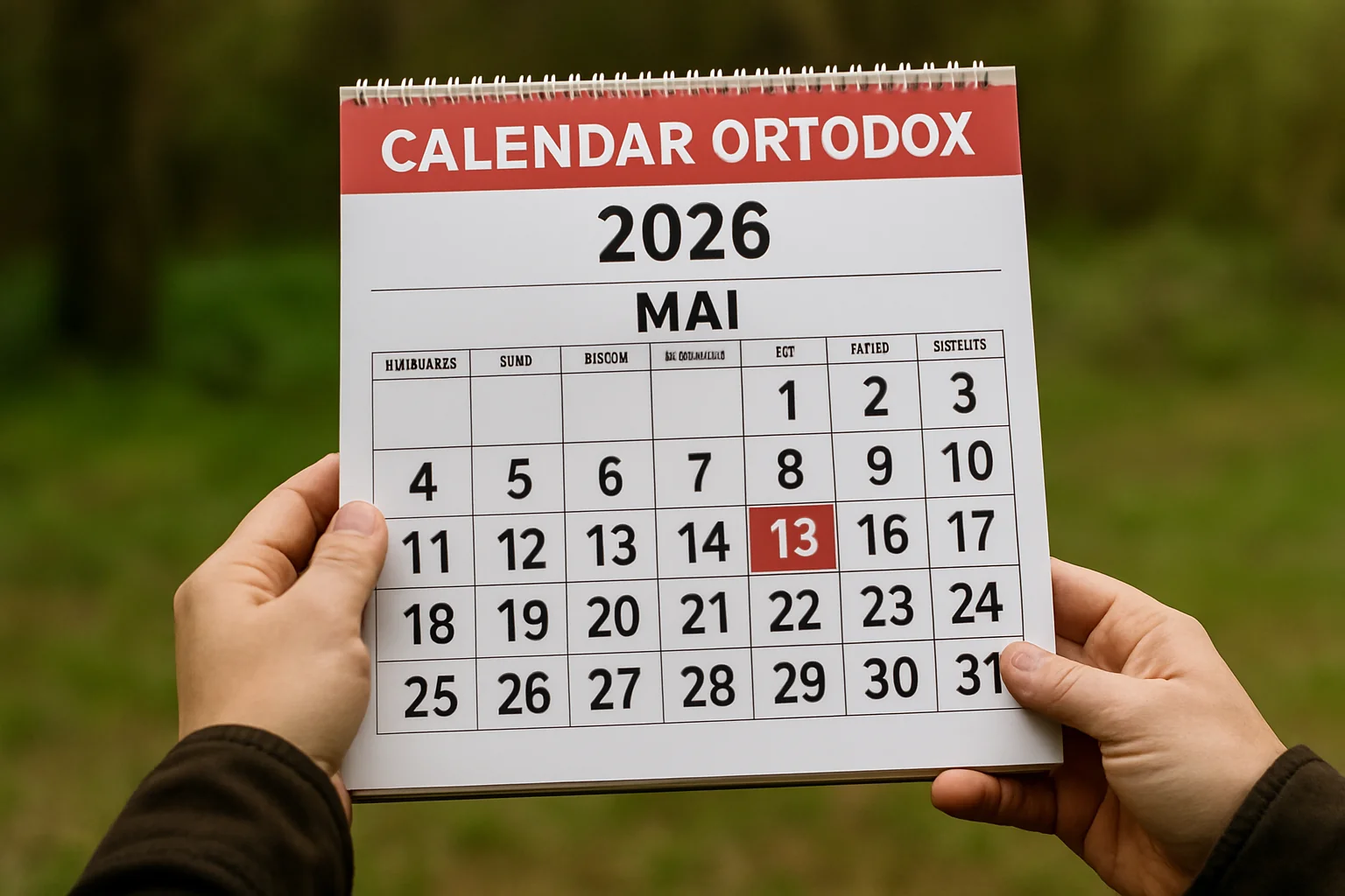 Calendar ortodox – 2026-05-13