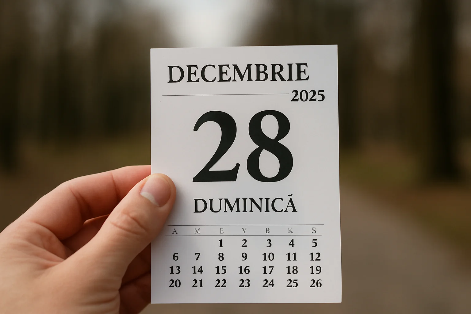Calendar ortodox – 28 decembrie 2025