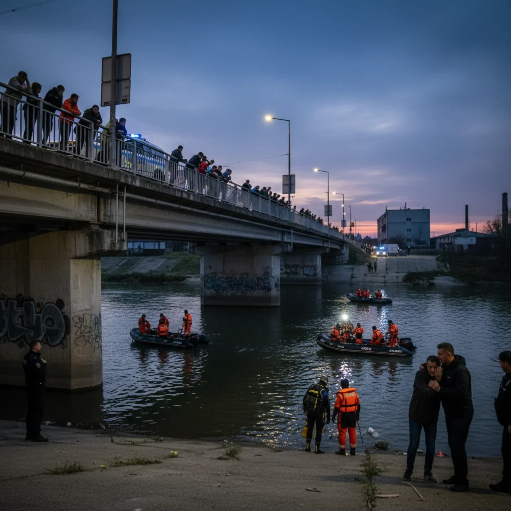 Căutări urgente în Pitești după un bărbat căzut în apă