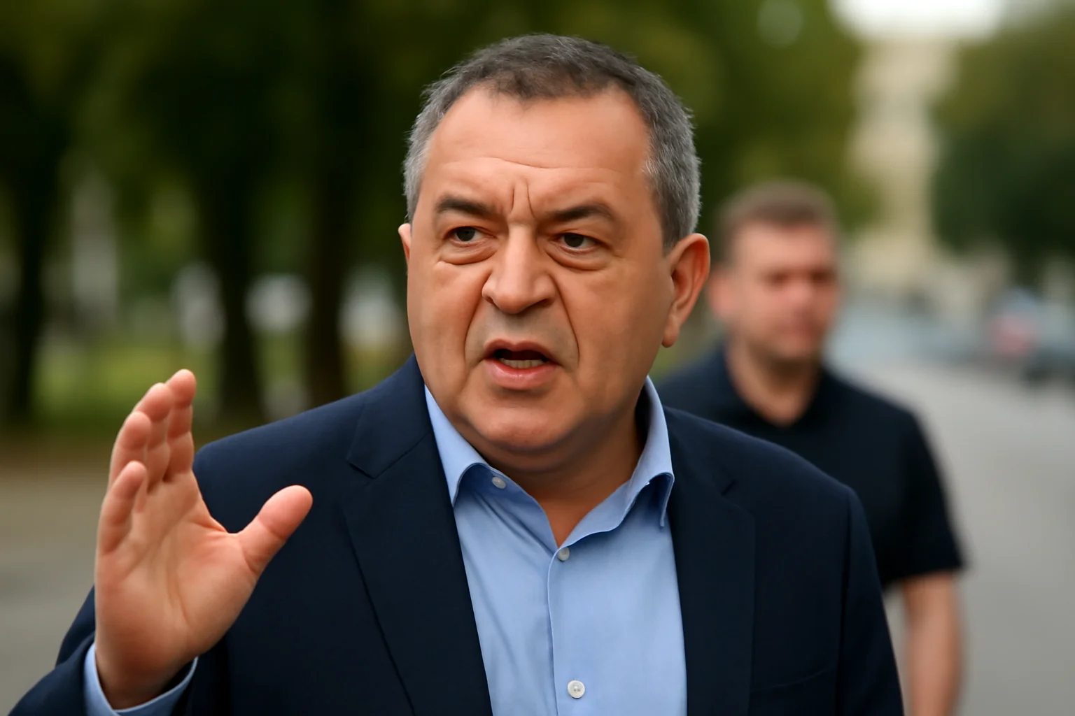 Centralul în negru, prins în fapt!