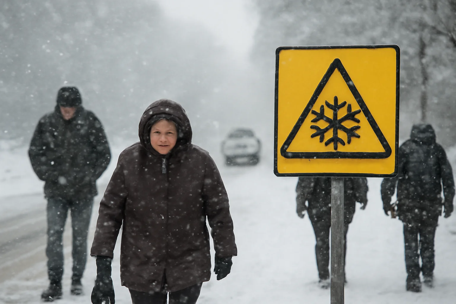 Cod galben de ninsori viscolite la Pitești: avertizare meteo pentru județul Argeș