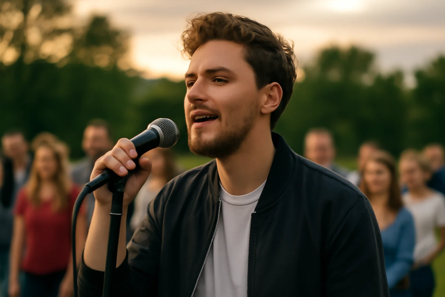 Concert extraordinar al artistului căutat în Lunca Argeșului