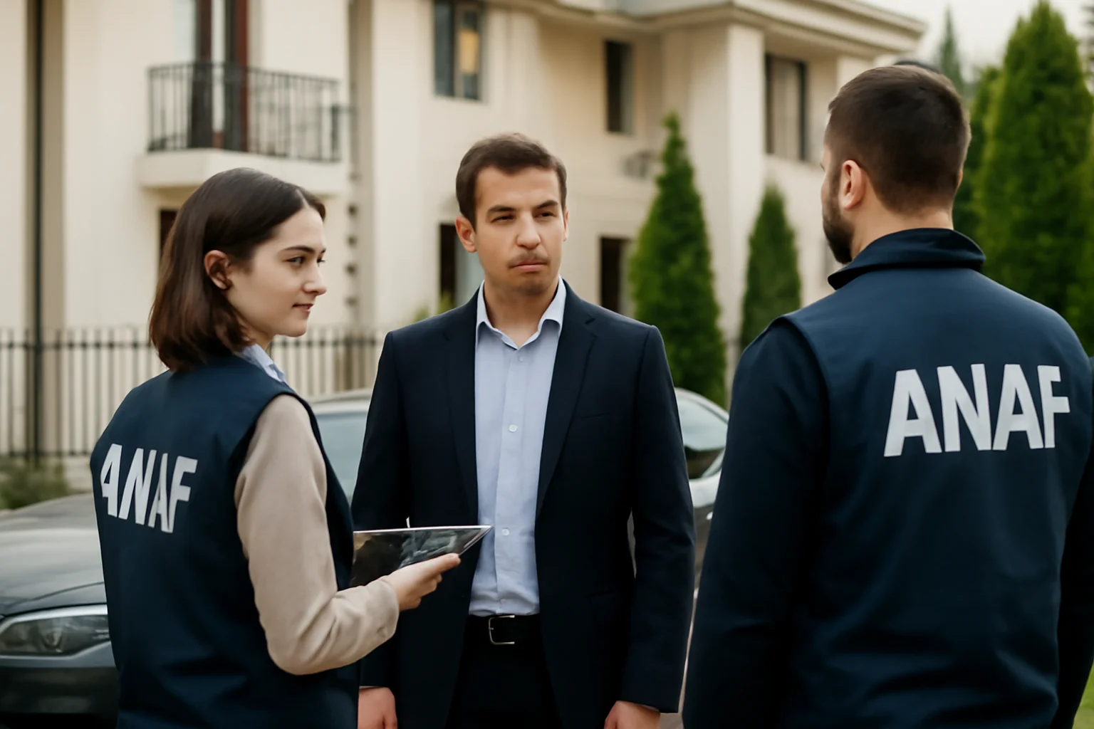 Controale ANAF în Pitești pentru proprietarii de vile și mașini de lux
