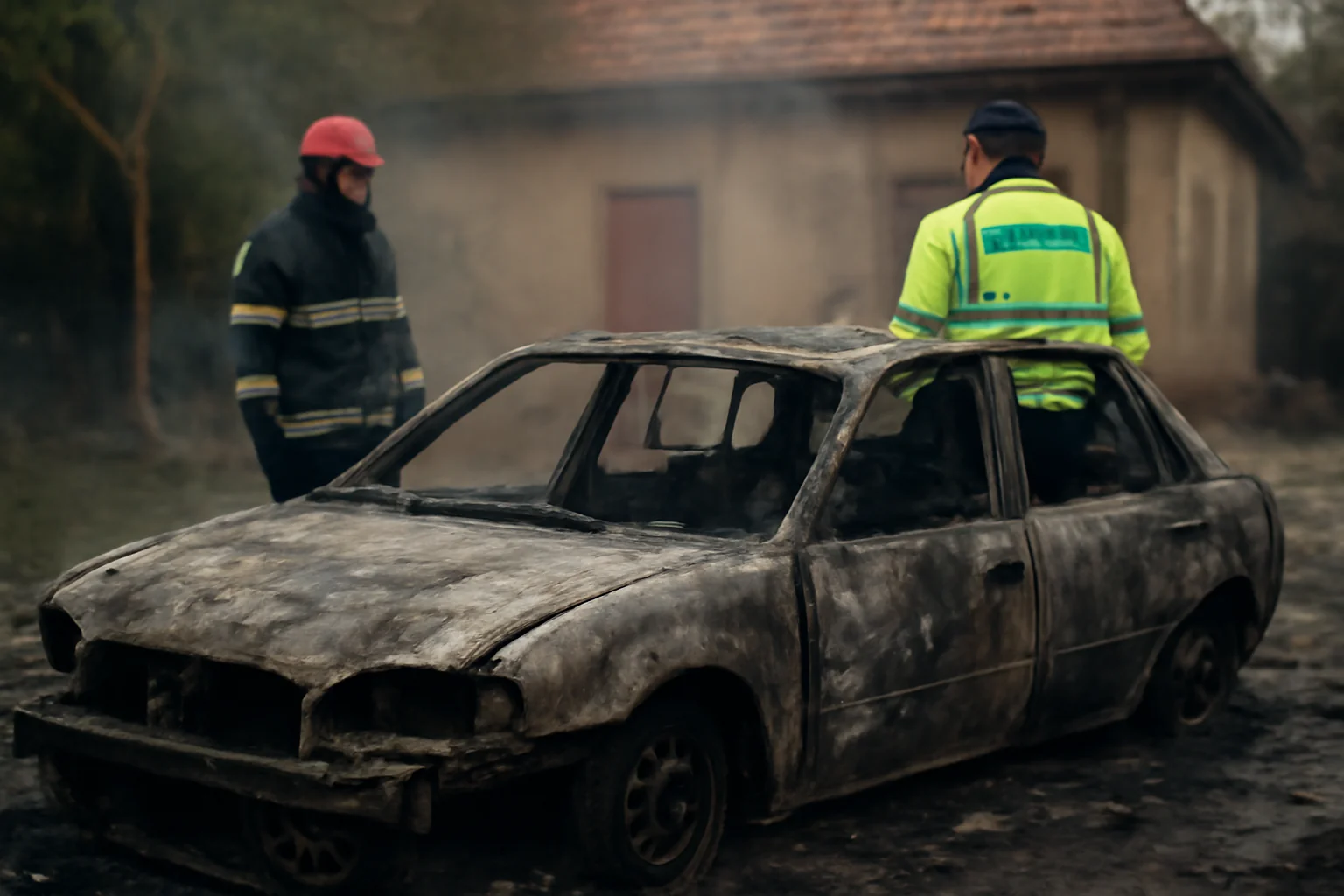 două persoane au murit carbonizate în Pitești