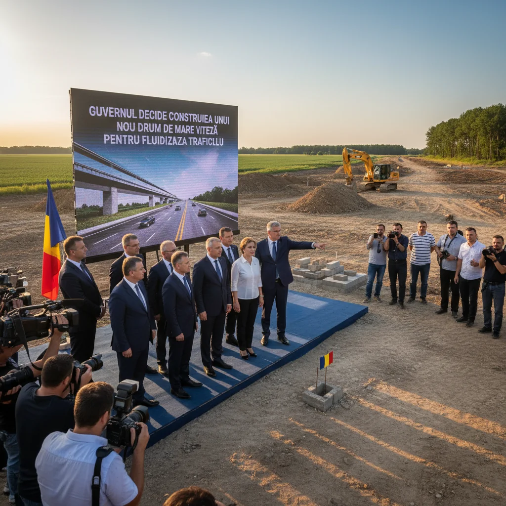 Drum de mare viteză anunțat de Guvern, cu impact și pentru traficul din Pitești