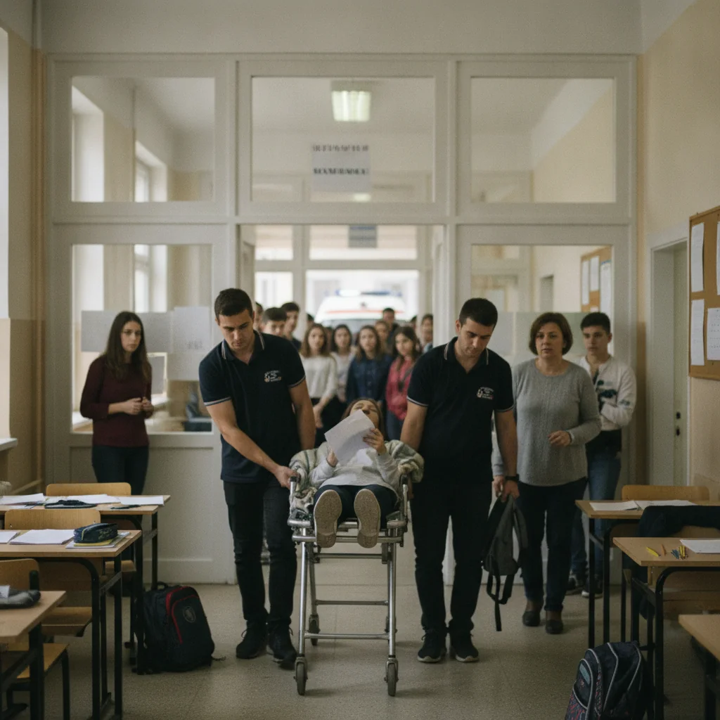 Elevă din Pitești, la spital după un incident la Evaluare Națională