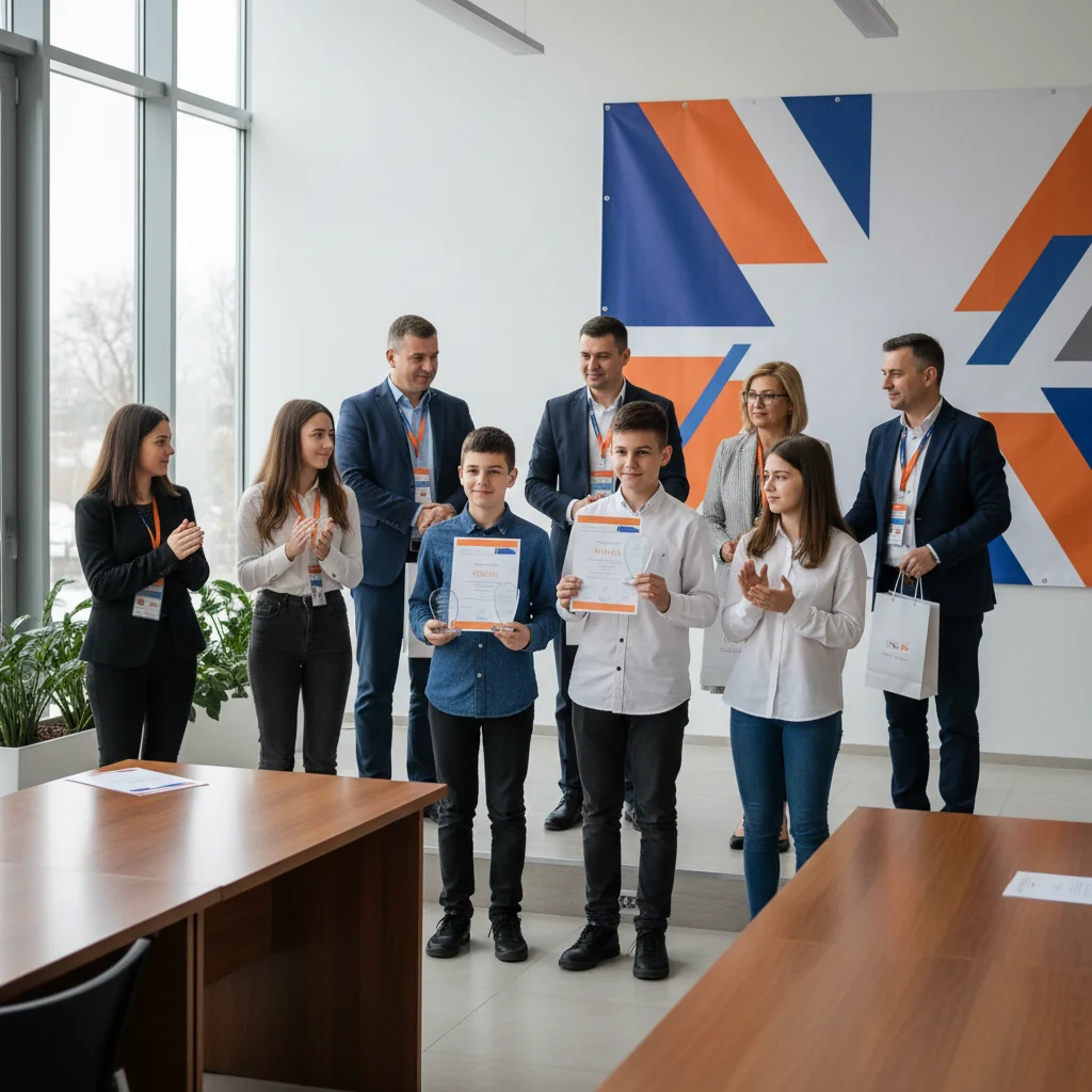 Elevii Colegiului Brătianu, recompensați de ING Bank