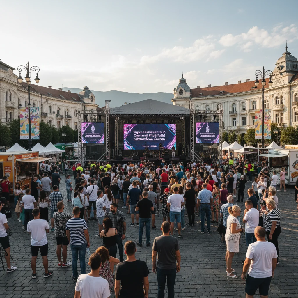 Evenimente de top în Centrul Piteștiului săptămâna aceasta