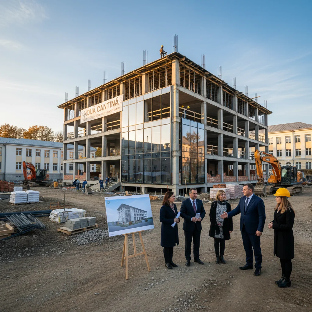 Finanțare aprobată pentru noua cantină a Colegiului Economic Maria Teiuleanu