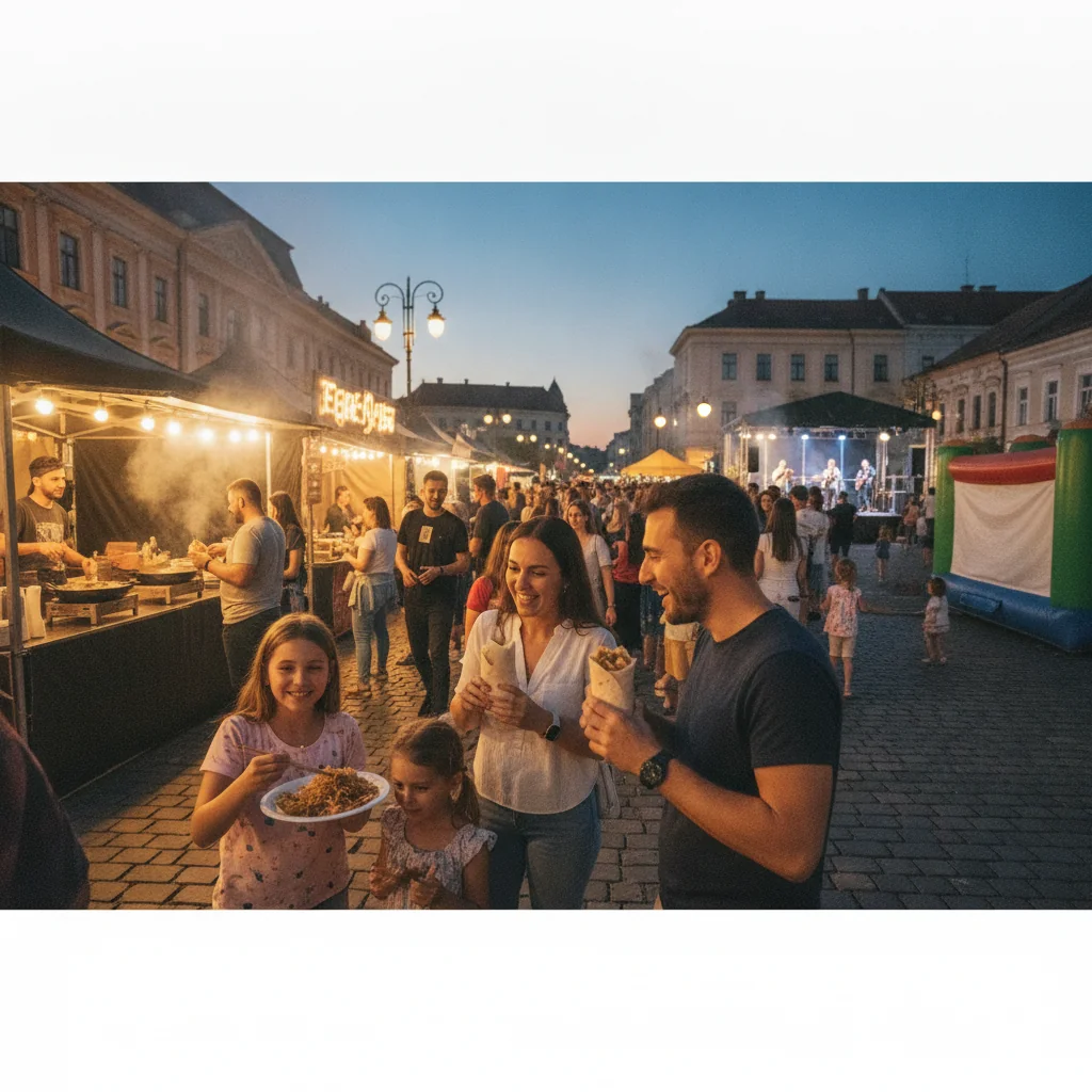 Food Truck Festival revine în Piața Primăriei din Pitești, ultima oprire a sezonului