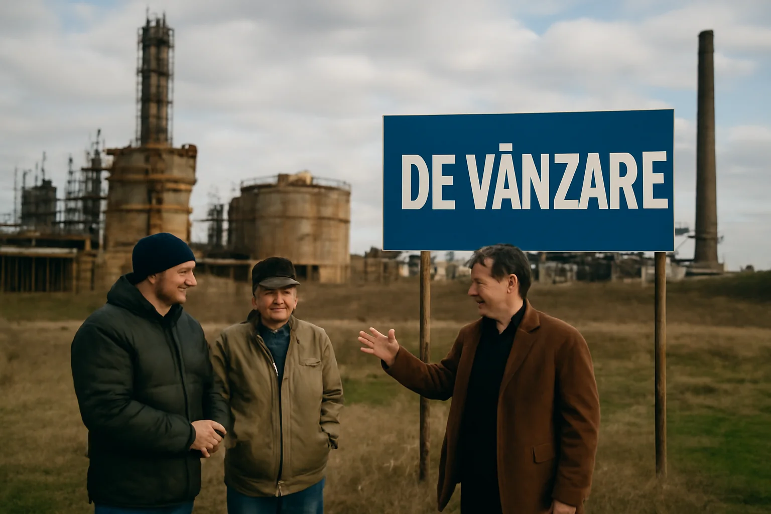 Fosta platformă petrochimică Arpechim Bradu, lângă Pitești, vândută pe bucăți pentru peste 21 milioane de euro