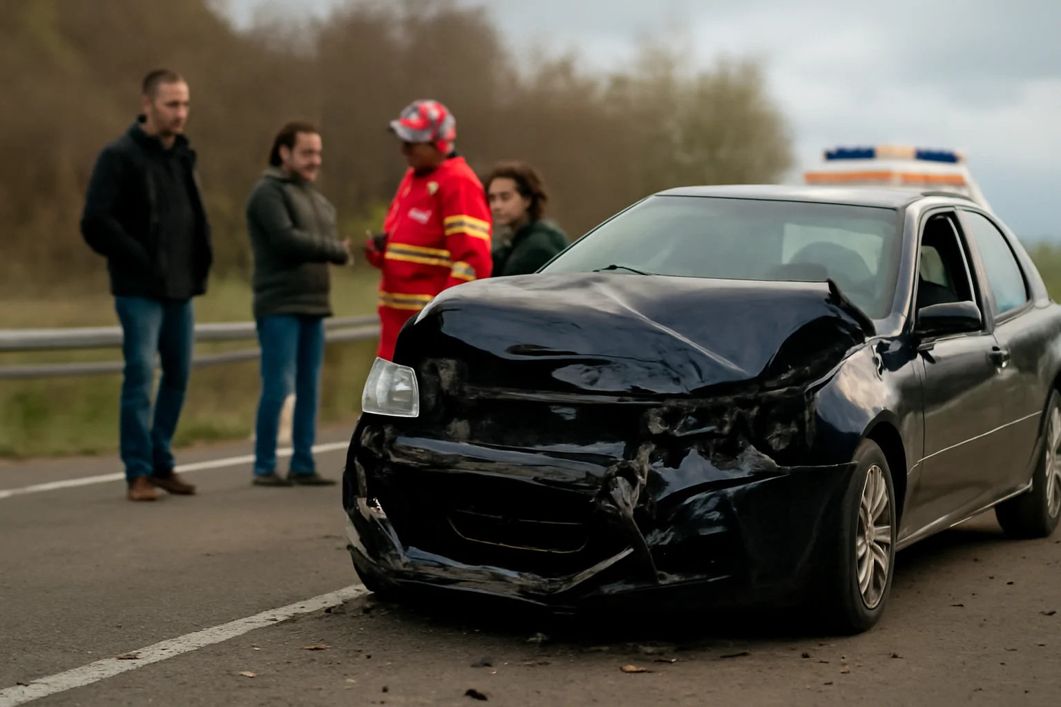 Grav impact rutier în județul Argeș, în urmă cu puțin timp