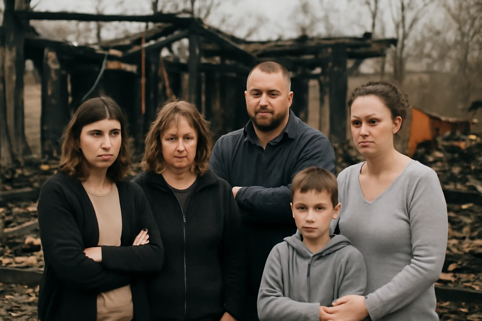 Incendiu devastator lasă două familii fără agoniseala de-o viață