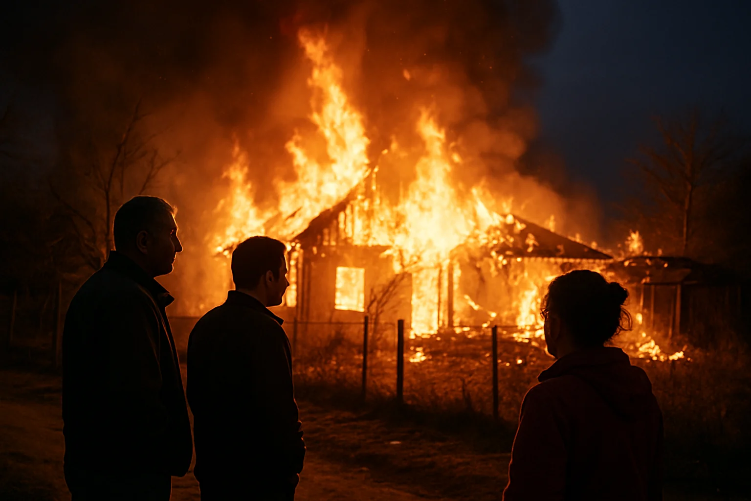 Incendiu la o locuință și anexă în Berevoești