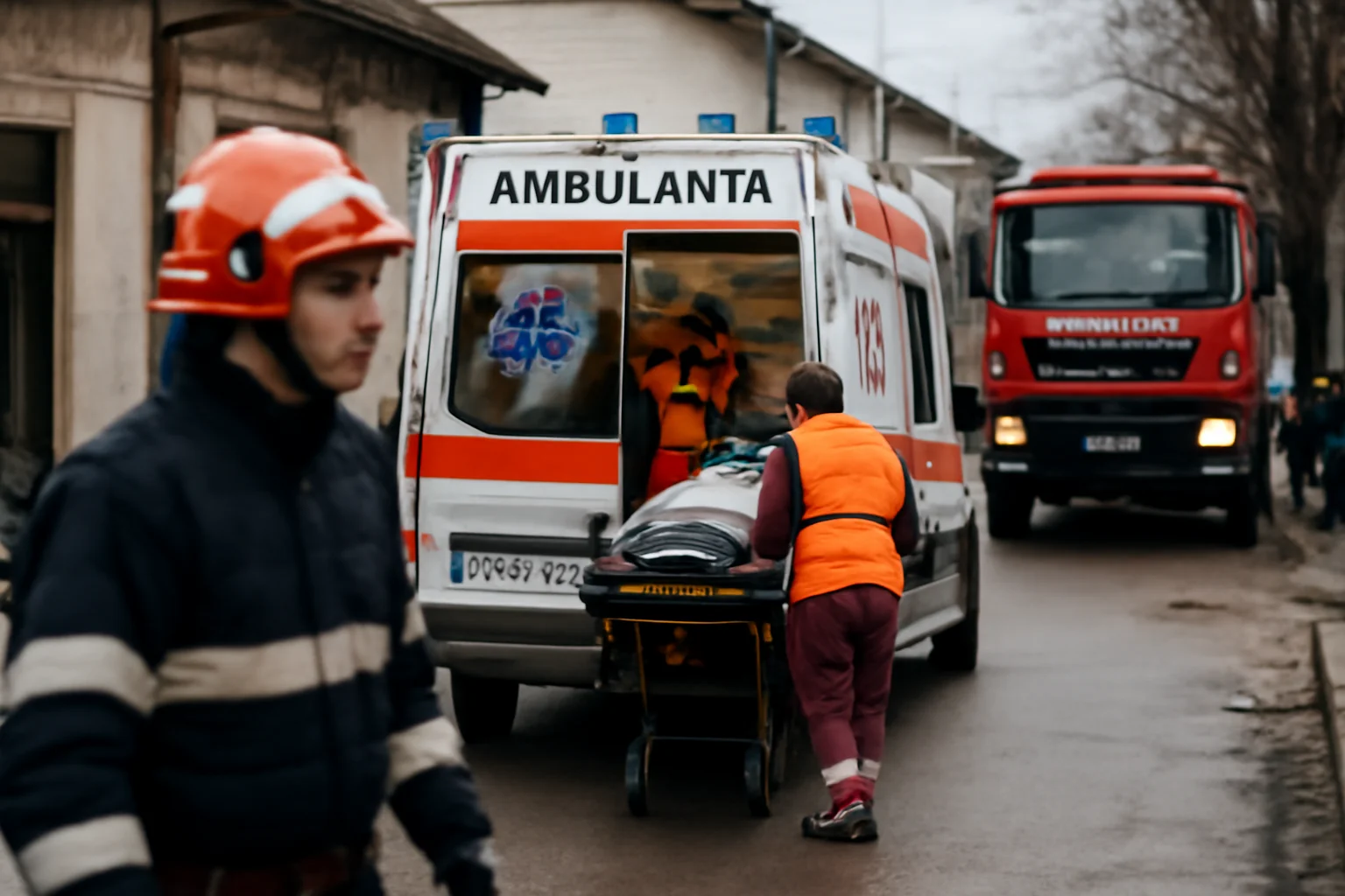 Intervenție de urgență a salvatorilor în Pitești, momente de dramatism extrem