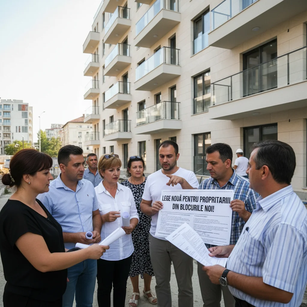 Lege nouă pentru proprietarii de apartamente în blocurile noi din oraș