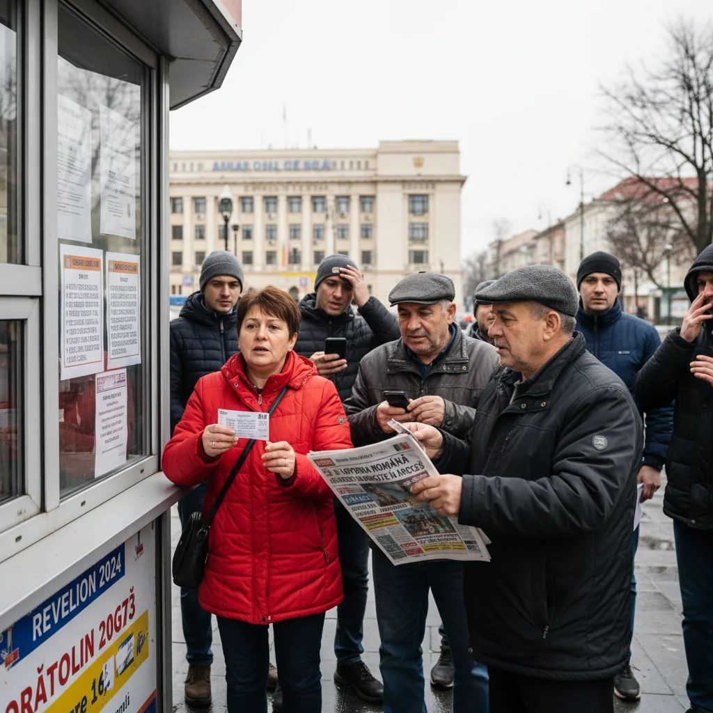 Loteria Română, în atenția presei din Pitești după extragerile de Revelion