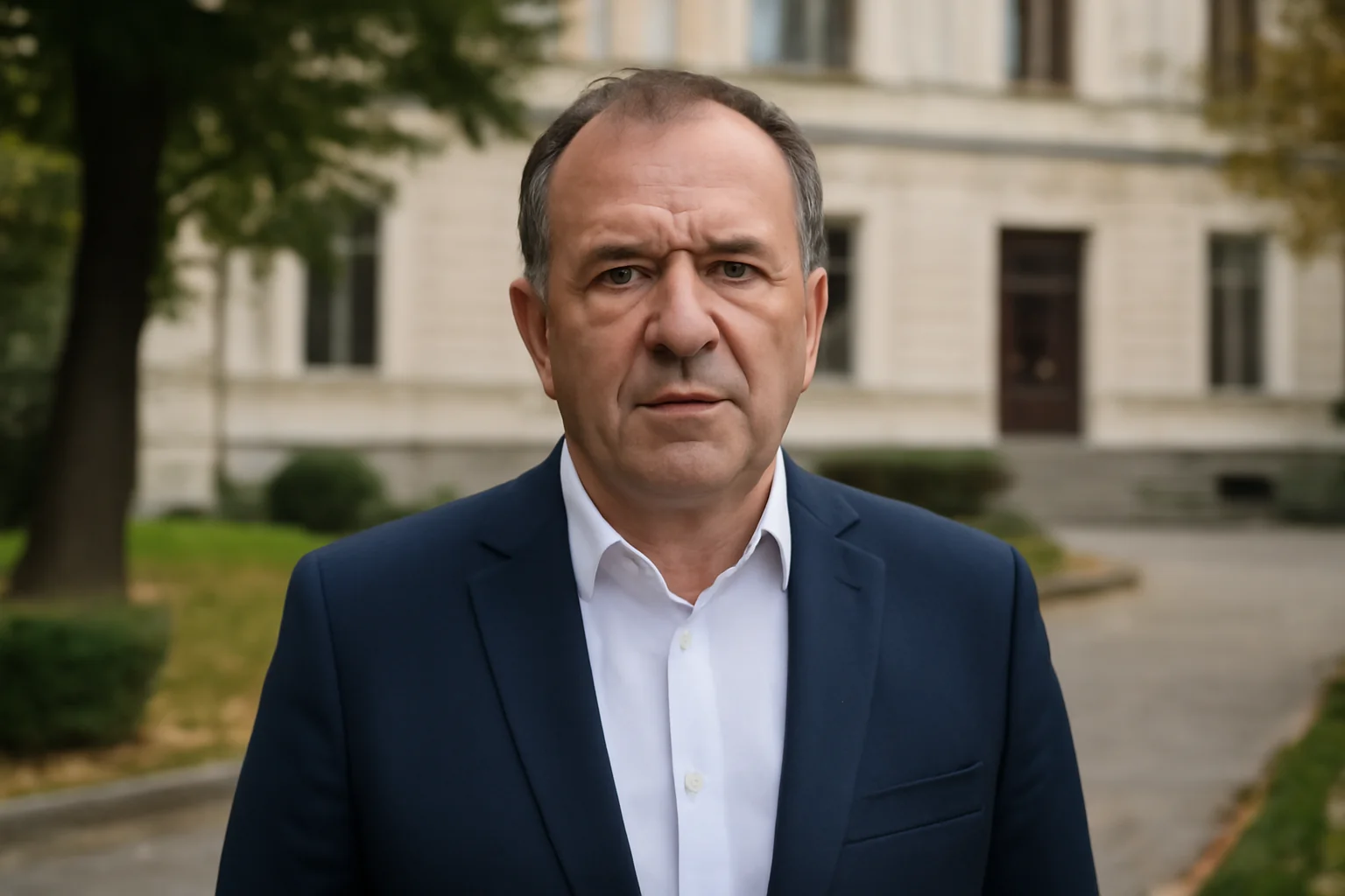 Mesaj video al primarului suspendat din Mioveni, Ion Georgescu, difuzat online la Pitești