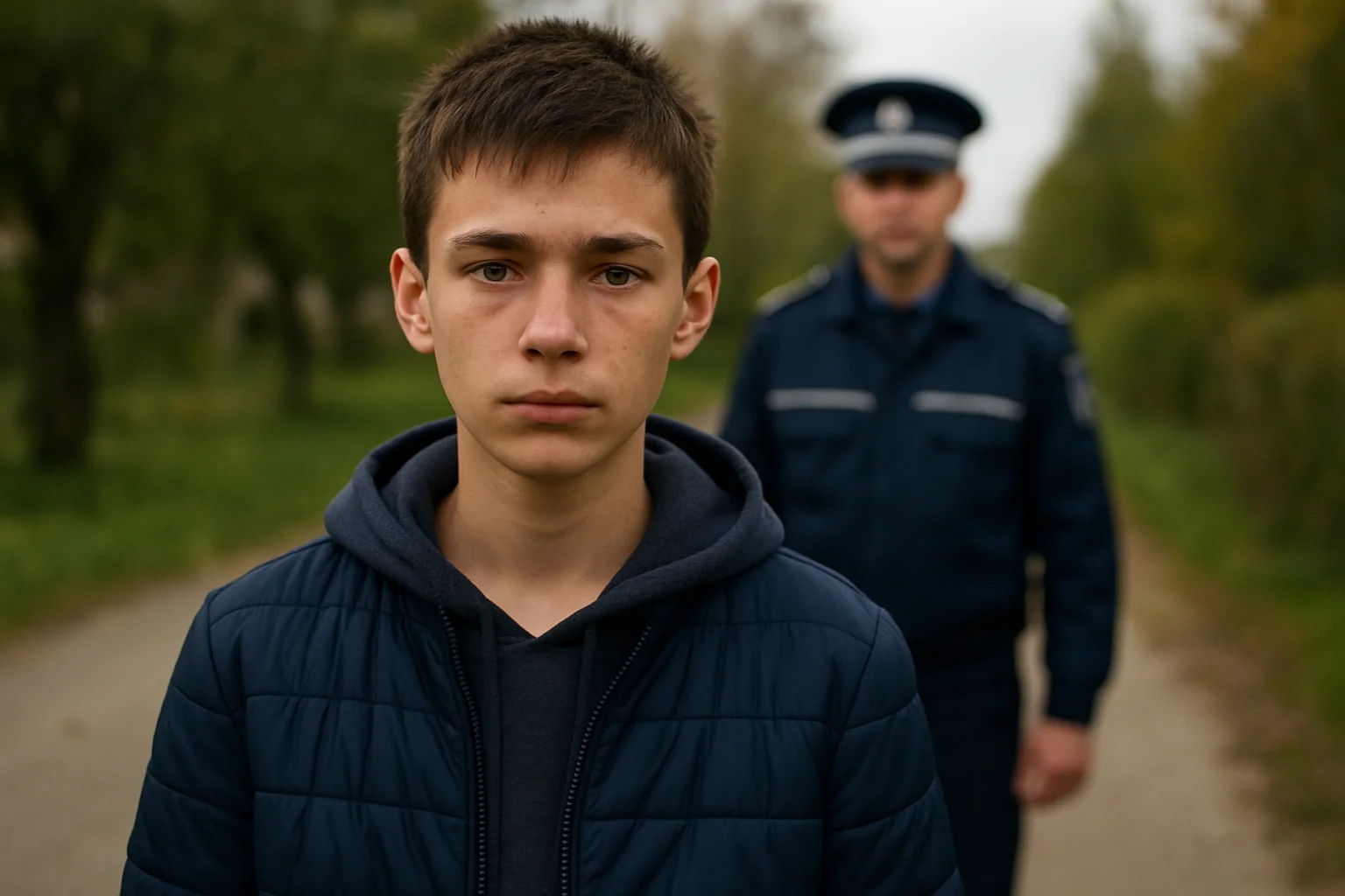 Minor dispărut din Rătești, căutat de poliție