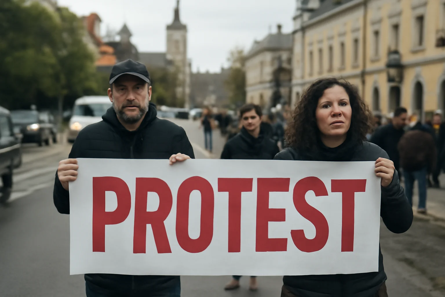 Mobilizare de forțe la Pitești și Curtea de Argeș pentru protestul anunțat pe 31 ianuarie