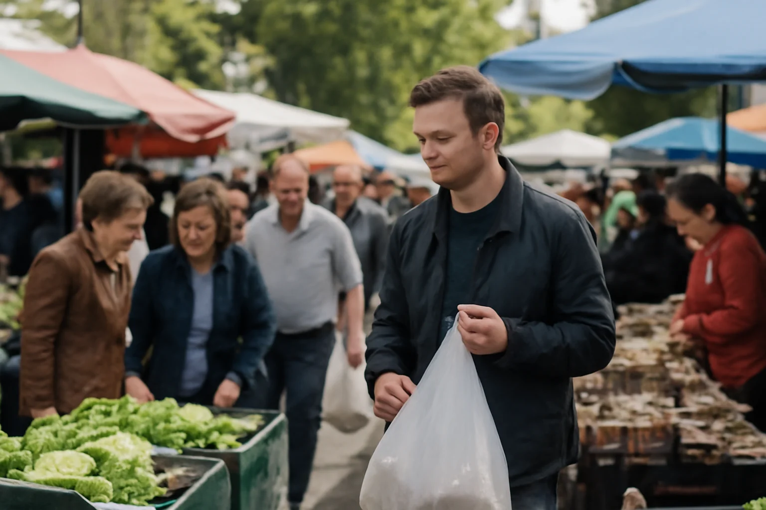 Piețele din Pitești au program special de 1 Mai