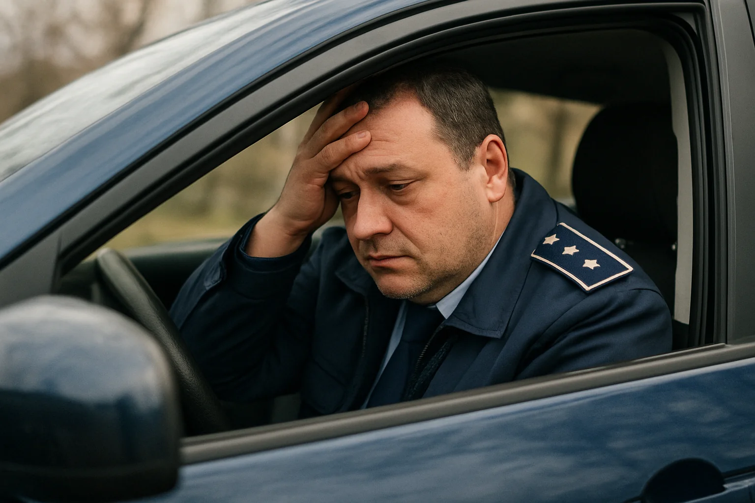 Polițist din București, cercetat penal după ce a condus băut în Mioveni